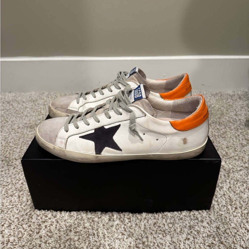Golden Goose Superstar Italian Leather Sneaker
